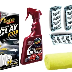 Top Prodej Sada pro dekontaminaci laku MEGUIARS Smooth Surface Clay Kit, velká