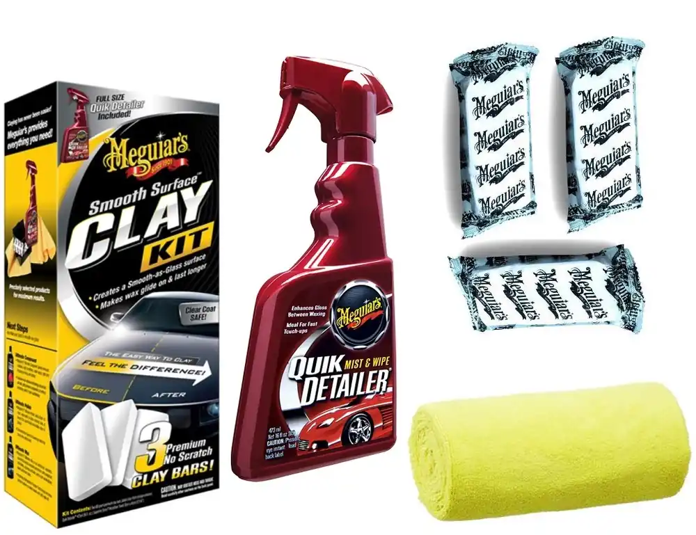 Top Prodej Sada pro dekontaminaci laku MEGUIARS Smooth Surface Clay Kit, velká