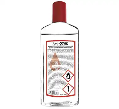 Nakupujte Hned Dezinfekční gelový přípravek pro dezinfekci rukou a povrchů Anti-COVID - Sheron (250 ml)