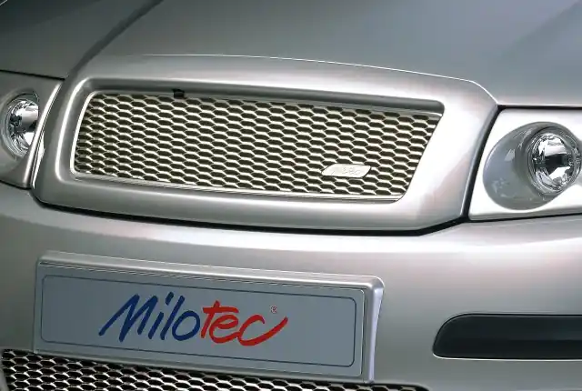 Jen Po Omezenou Doba Sportovní přední maska s nerez tahokovem Škoda Fabia I (1999 - 2008)