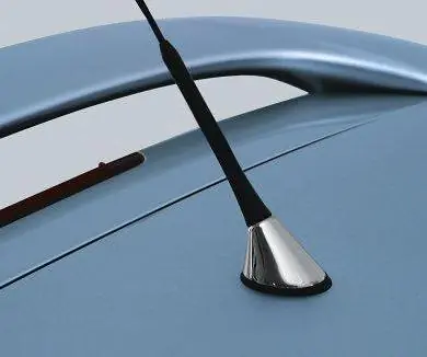 Chromovaná krytka sklápěcí střešní antény Škoda Octavia II Facelift (2008 - 2013) - Auto Styl Janko Víkendová Akce