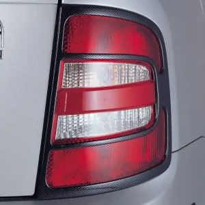 Vrácení Zdarma Kryty zadních světel Škoda Fabia I Combi - Sedan (1999 - 2004) - karbonové