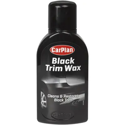 Černidlo na vnější plasty CARPLAN BLACK TRIM WAX, 350 ml Horká Nabídka