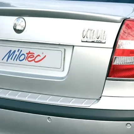 Kryt prahu pátých dveří Škoda Octavia II (2004 - 2012) stříbrný MILOTEC Finální Výprodej