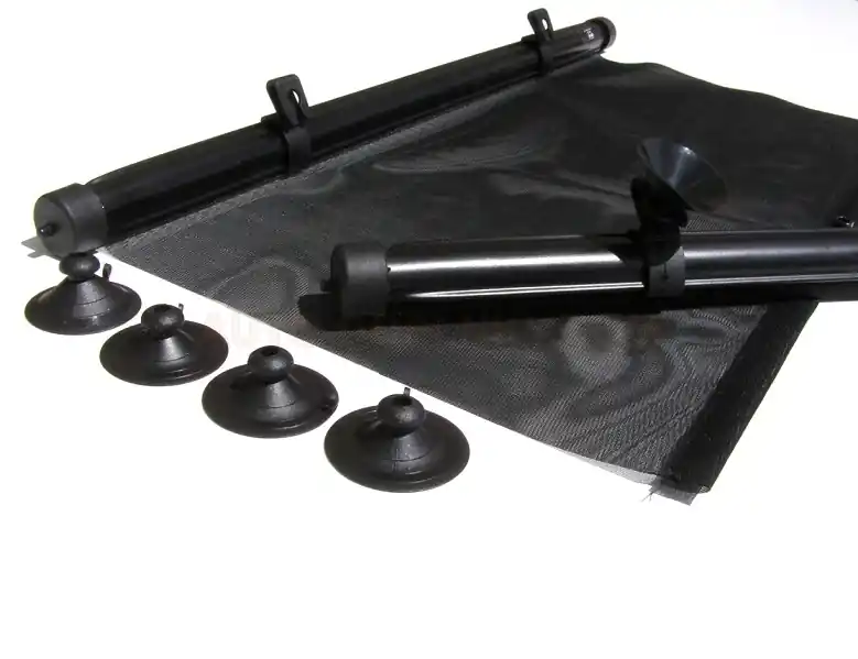 Stínící roletky na boční okna s přisavkami COMPASS, 46 cm, 2 ks Omezená Nabídka