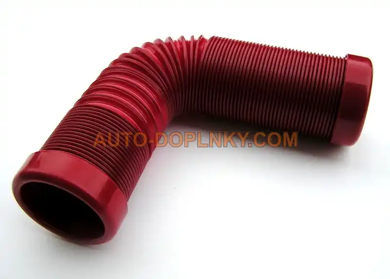 Autentický Flexibilní hadice pro sání vzduchu do motoru J-TEC - průměr 60 mm - červená