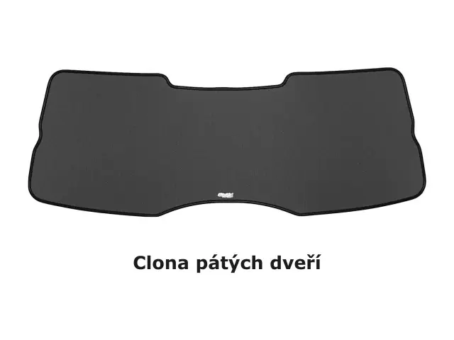Dokud Zásoby Vydrží Protisluneční clona zadního okna Škoda Fabia II Hatchback (2006 - 2014) - Milotec