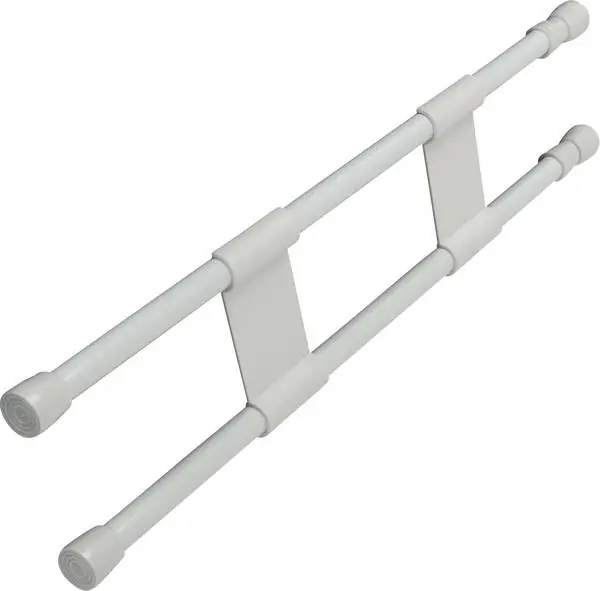 Tovární Cena Rozpěrné teleskopické tyče do skříněk 41-71 cm LAMPA
