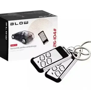 Nejlepší Cena Řídící jednotka centrálního zamykání BLOW S10 - čtyřtlačítkové tenké ovládače