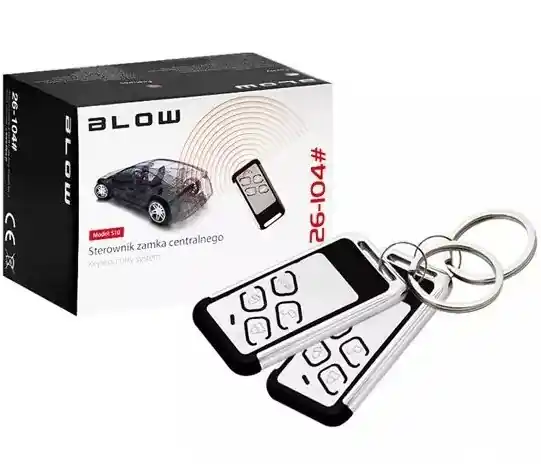 Nejlepší Cena Řídící jednotka centrálního zamykání BLOW S10 - čtyřtlačítkové tenké ovládače