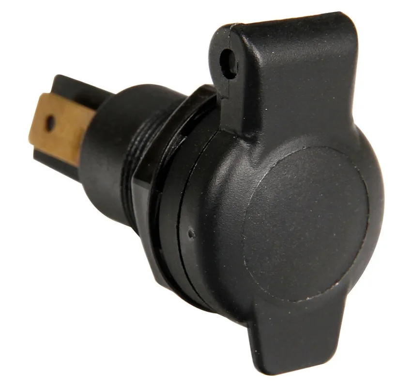 Výhodná Nabídka DIN autozásuvka 12/24V 16A, zapuštěná LAMPA
