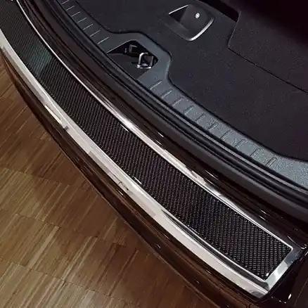 Nerezový kryt prahu zadních dveří Volvo XC60 I Facelift (2013 - 2017) karbon - Avisa 2/44001 Akční Cena