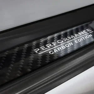 Top Prodej Nerezový kryt prahu zadních dveří BMW X3 G01 M-Paket (od roku 2017>) - BLACK CARBON - Avisa