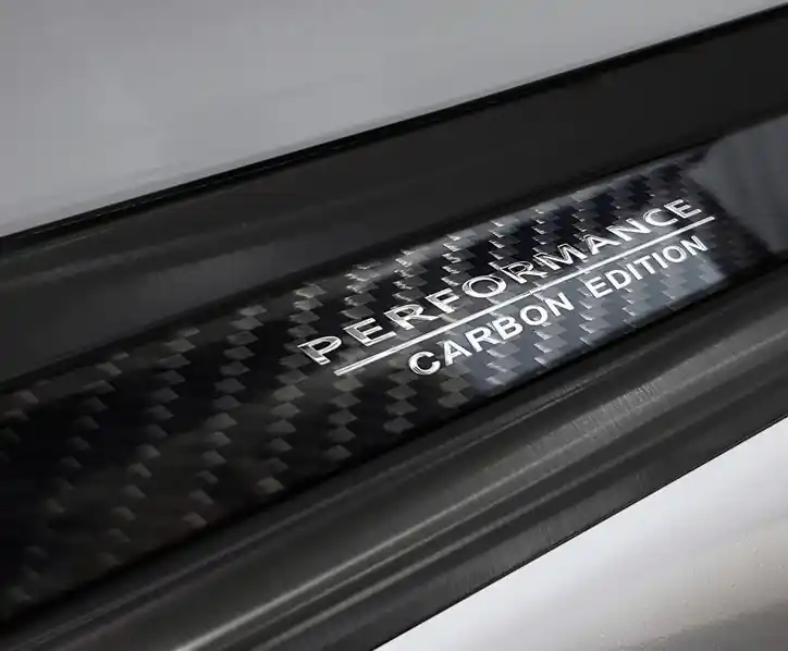Top Prodej Nerezový kryt prahu zadních dveří BMW X3 G01 M-Paket (od roku 2017>) - BLACK CARBON - Avisa