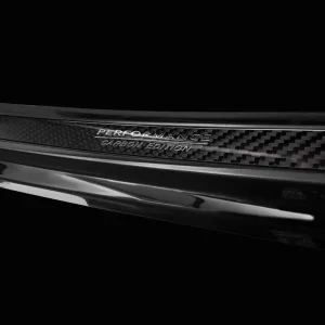 Nízká Cena Nerezový kryt prahu zadních dveří Porsche Cayenne III (od roku 2017>) - BLACK CARBON - Avisa