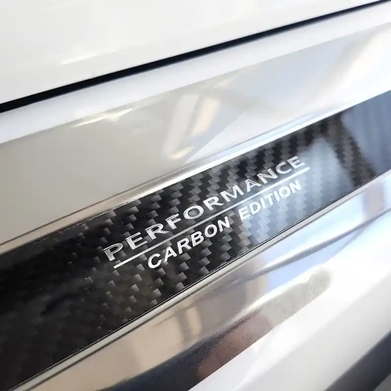 Hit Sezóny Nerezový kryt prahu zadních dveří BMW X5 G05 M-Paket (od roku 2018>) karbon - Avisa 2/44111