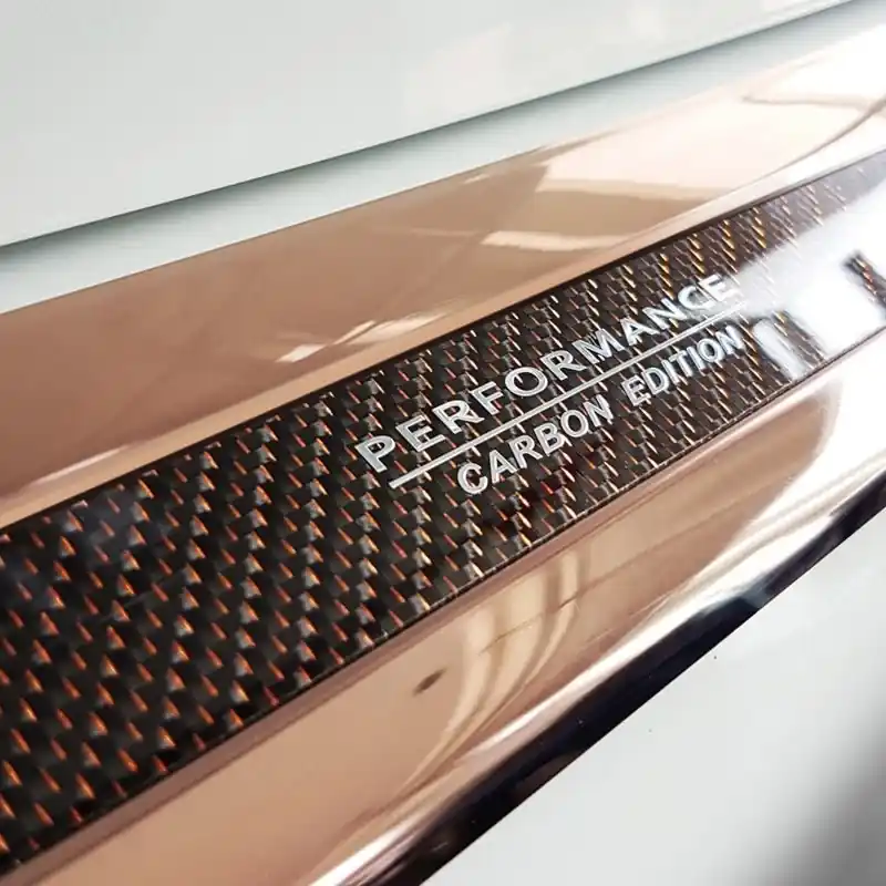 Nerezový kryt prahu zadních dveří BMW X3 G01 M-Paket (od roku 2017>) karbon - Avisa 2/44107 Akce