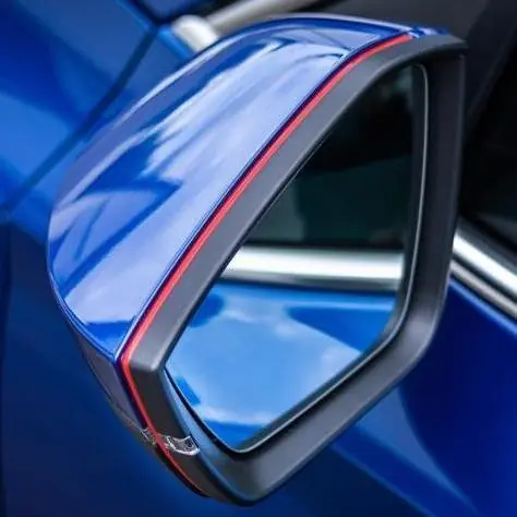 Designové červené lišty zpětných zrcátek Škoda Octavia IV (od roku 2019>) - MILOTEC Akce