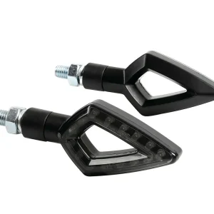 Koupit Online LED blinkry na motorku LAMPA KIER, černé