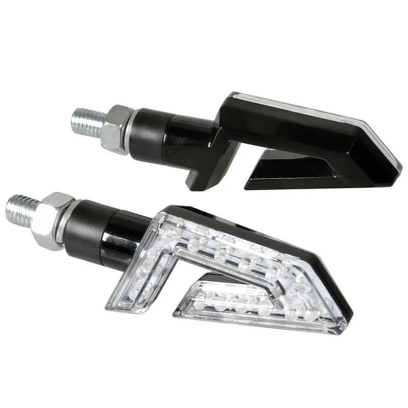 LED blinkry na motorku LAMPA KAP, černé Výhodná Nabídka