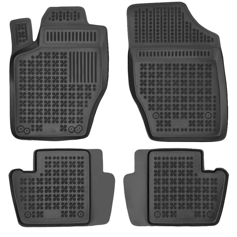 Super Cena Gumové autokoberce Citroen C4 I Hatchback (2004 - 2010) zvýšený okraj REZAW