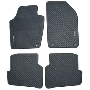 Gumové koberce Seat Ibiza IV (2008 - 2017) s kulatou fixací - PERFECT FIT - Compass Hit Sezóny