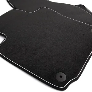 Oblíbený Textilní autokoberce Ford Galaxy III (2015 - 2023) s fixací a bílým lemem SPORTLINE
