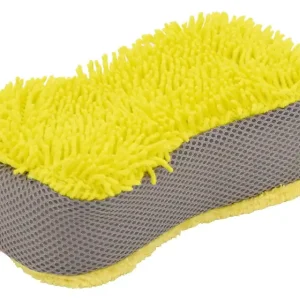 Značkový Mycí houba na auto z mikrovlákna COMPASS YELLOW