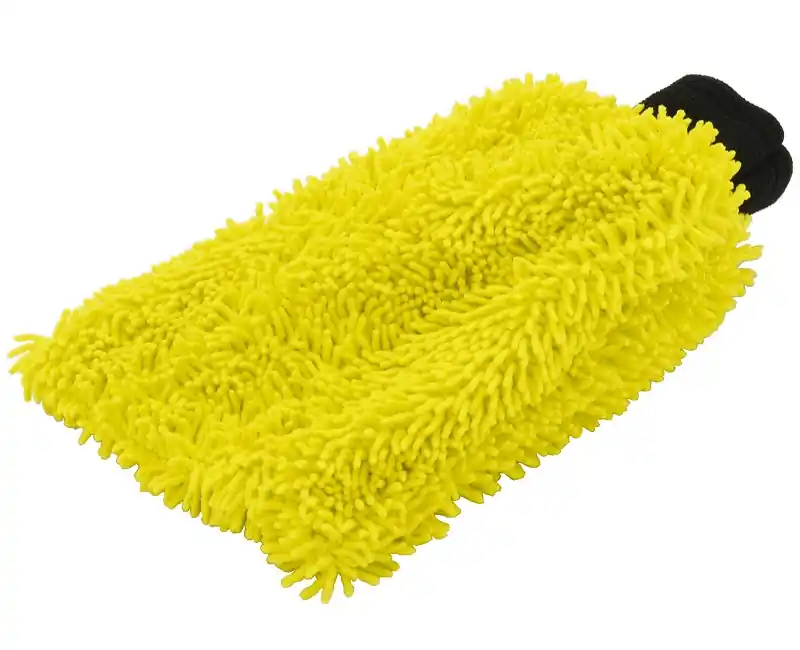 Tovární Cena Mycí rukavice z mikrovlákna COMPASS Microfiber Yellow