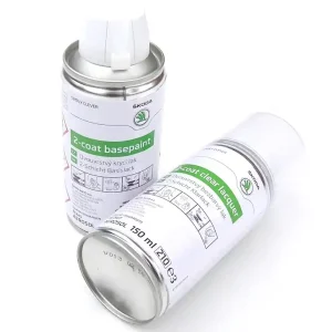 Aktuální Barva Škoda modrá Lava metalíza W5Q/0F0F + dvouvrstvý bezbarvý lak (150 ml + 150 ml)
