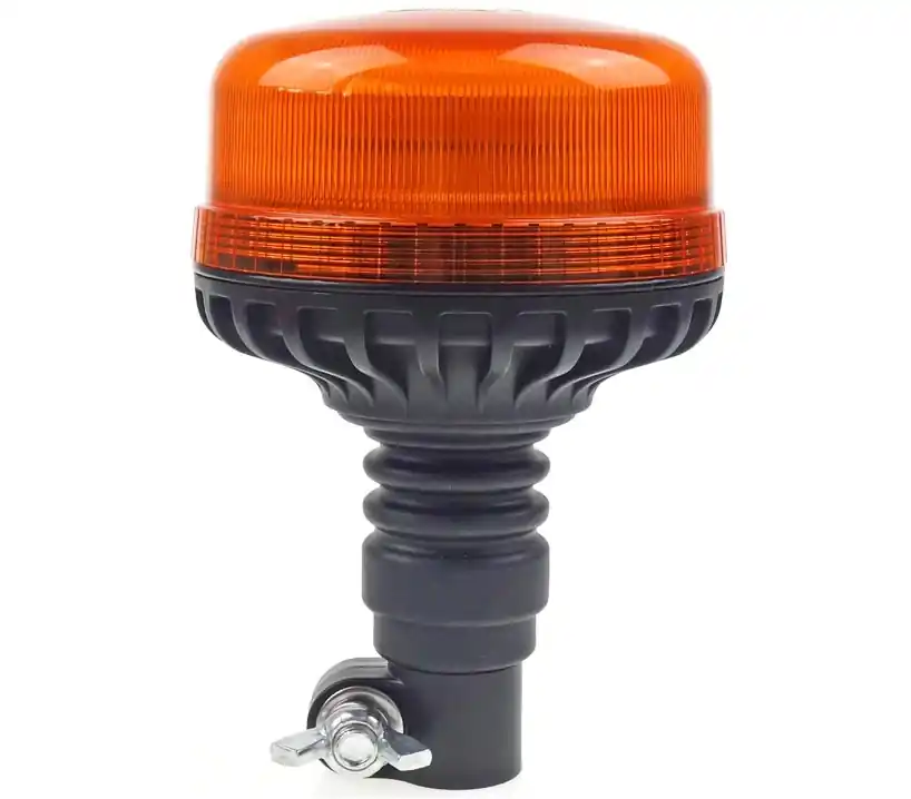 Nejprodávanější LED maják na držák 12/24V, 36 LED, oranžový, R65 R10 AMIO