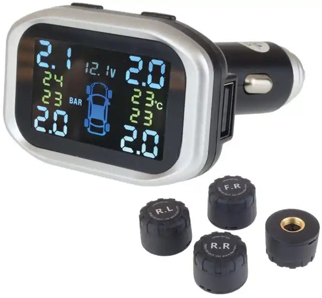 TPMS systém pro kontrolu tlaku a teploty pneumatik - Amio TPMS-1 Koupit Online