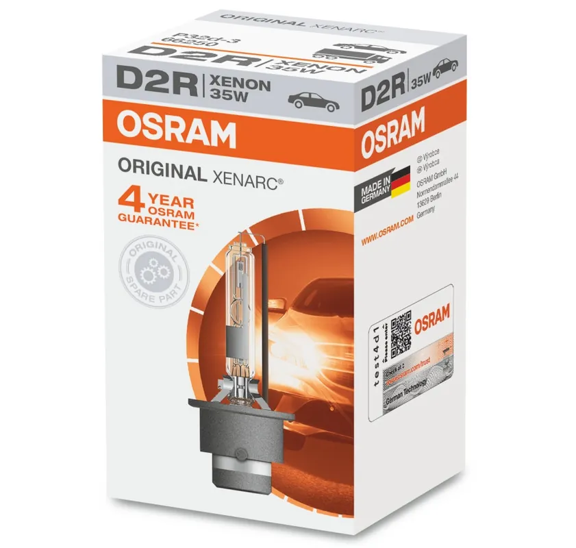 Xenonová výbojka D2R OSRAM ORIGINAL XENARC 4100K 66250 Víkendová Akce
