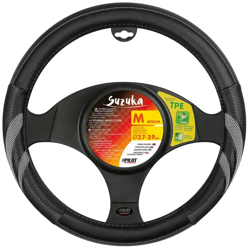Ihned K Objednání Potah volantu 37-39 cm LAMPA SUZUKA, šedý
