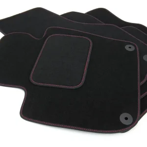 Nejlepší Cena Textilní autokoberce Škoda Superb II (2008 - 2015) s fixací VELVET s červenou nití