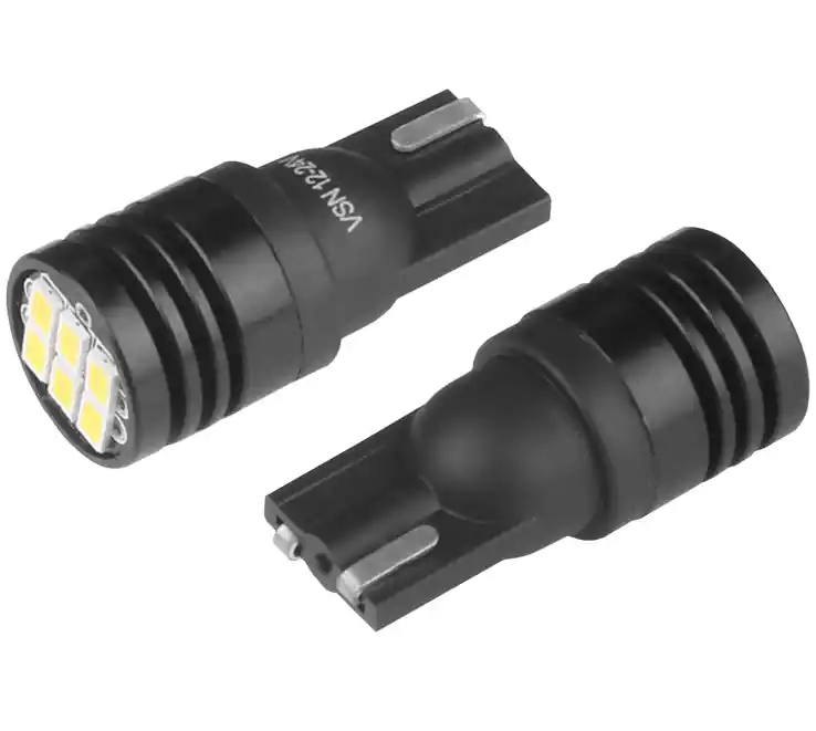LED žárovky W5W T10 CARMOTION 6 LED 3020, bílé 6000K, 2 ks Koupit Online