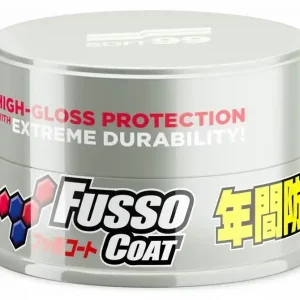 Syntetický vosk na auto SOFT99 FUSSO Coat Light pro světlé laky, 200 g Autentický
