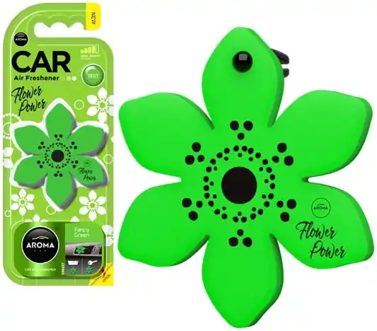 Novinka Osvěžovač vzduchu - vůně do auta Flower Power Fancy Green - Aroma Car