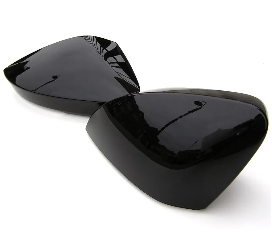 Černé kryty zpětných zrcátek Škoda Kamiq (od roku 2019>) bez Side View Assist, originál Rychlé Dodání