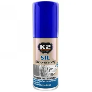Silikonový sprej SIL pro gumová těsnění na autě - K2 (50 ml) Cenově Výhodný