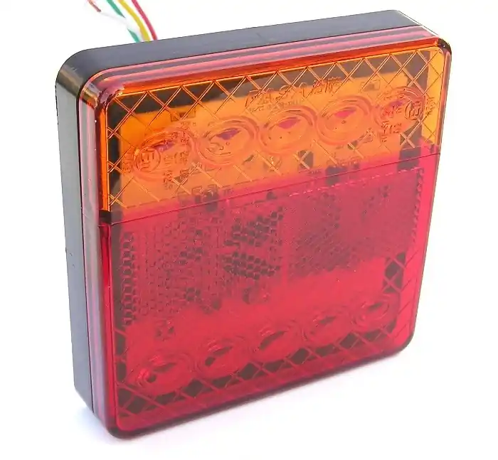 Značkový LED světlo na vozíky a přívěsy 12/24V - levé / pravé se 3 funkcemi - TT Technology TT.12015