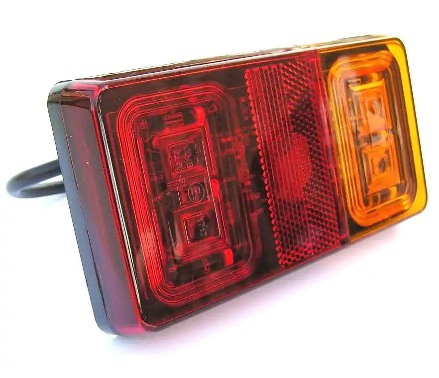 LED světlo na vozíky a přívěsy 12/24V - levé / pravé se 3 funkcemi - TT Technology TT.12029 Sleva