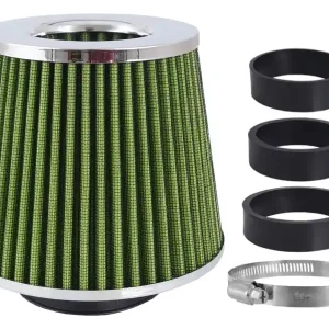 Akce Sportovní vzduchový bavlněný filtr GREEN s adaptéry 60, 63, 70 mm - Carmotion