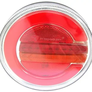 LED kulaté světlo na vozíky a přívěsy 12/24V, pravé se 3 funkcemi TT Technology Top Prodej