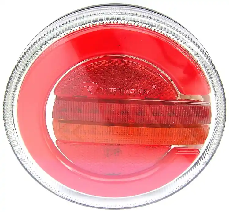 LED kulaté světlo na vozíky a přívěsy 12/24V, pravé se 3 funkcemi TT Technology Top Prodej