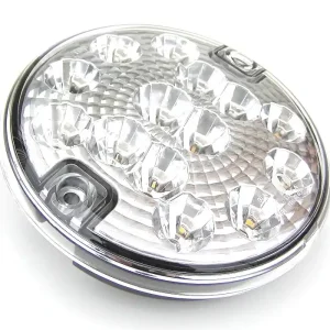 Couvací kulaté bílé LED světlo 14 LED 12/24V 140 mm TT Technology Horká Nabídka
