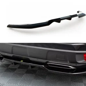 Peugeot 3008 Mk2 Facelift GT-Line, středový spoiler pod zadní nárazník s žebrováním, Maxton Design Sezónní Sleva
