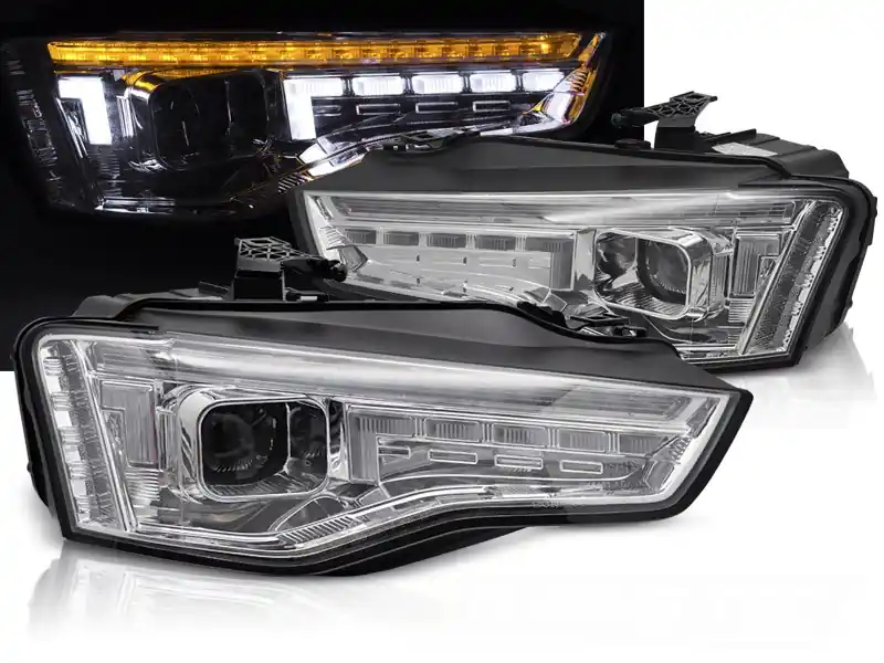 Poslední Šance AUDI A5 11-16 - Přední xenonová světla LED CHROME