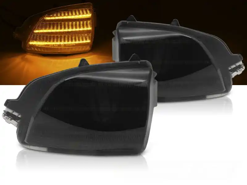 Pouze Dnes Volvo XC90 Facelift 2007-2014 - LED blikače do zrcátek kouřové