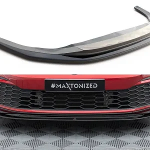 Volkswagen Golf GTI Mk8 / GTE Mk8 / R-Line, spoiler pod přední nárazník ver.6, Maxton design Originální